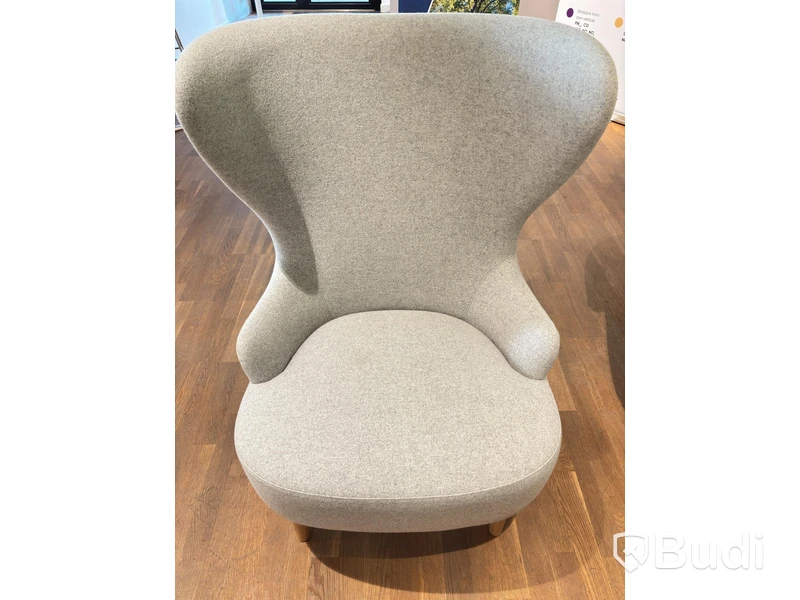4 st fåtöljer design Tom Dixon "Wingback Micro Chair" och bord lounge del