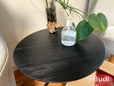 2 fåtöljer Tom Dixon "Wingback Micro Chair" och bord