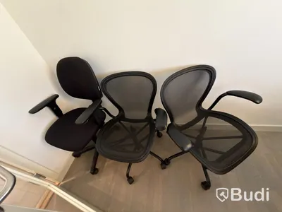 Small conference table with 9 chairs