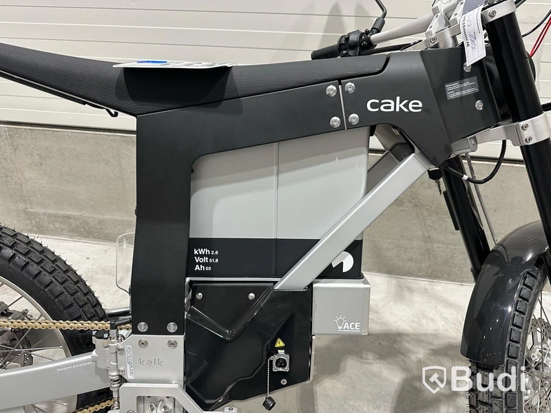 Lätt motorcykel Cake KALK INK & 2023, REGNR; RAX114 Begagnad. Med Tillbehör