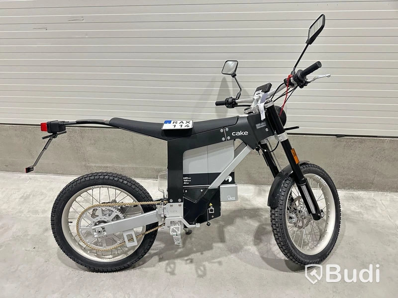 Lätt motorcykel Cake KALK INK & 2023, REGNR; RAX114 Begagnad. Med Tillbehör