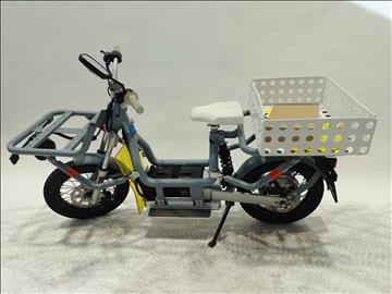 Moped Cake MAKKA FLEX GREY 2022, REGNR; JAL506. Begagnad. Med Tillbehör