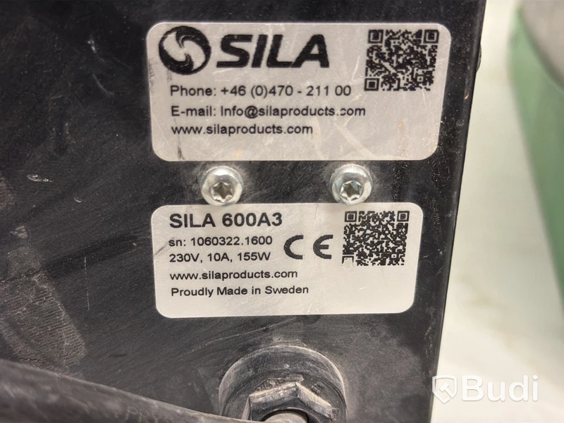 2 st Sila 600A3 luftrenare