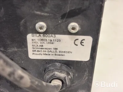 2 st Sila 600A3 luftrenare