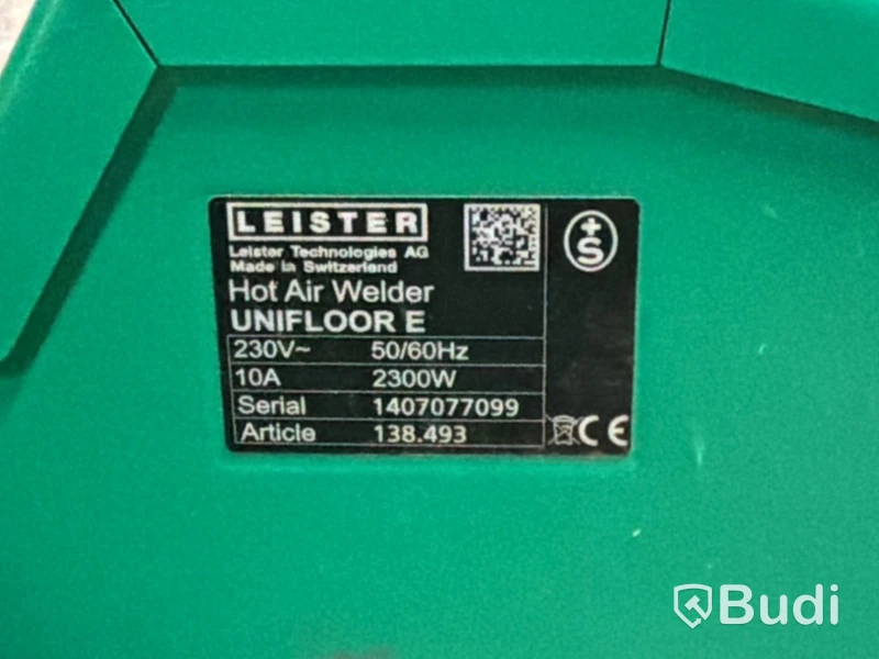 Leister Unifloor E svetsmaskin för golv