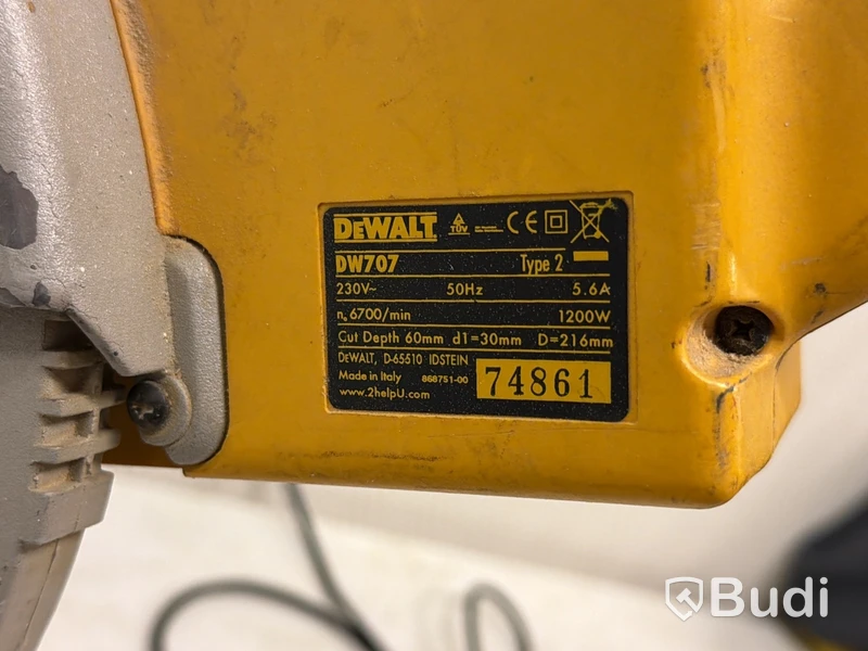 Kap- & gersåg DeWalt