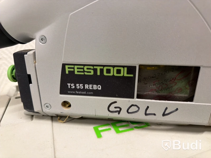 Sänksåg Festool med skenor