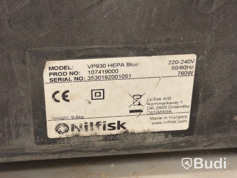 Dammsugare Nilfisk VP930 Hepa