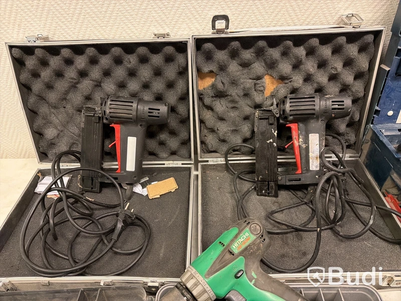 Multimaskin, spikpistoler, skruvdragare m.m.