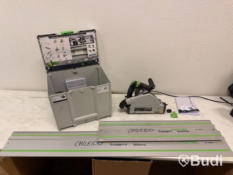 Sänksåg Festool med skenor