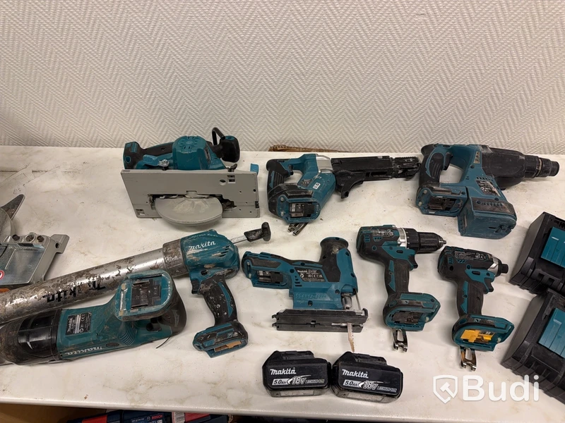 Maskinpaket Makita 9 st