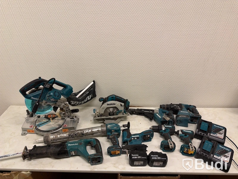 Maskinpaket Makita 9 st