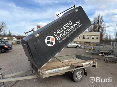 Släpvagn med kåpa Reko 750 kg -2000
