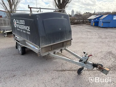 Släpvagn med kåpa Reko 750 kg -2000