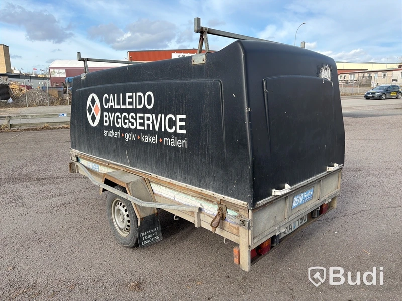 Släpvagn med kåpa Reko 750 kg -2000