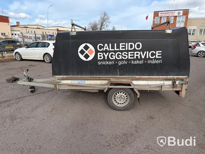 Släpvagn med kåpa Reko 750 kg -2000