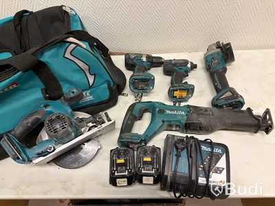 Maskinpaket Makita 5 st & väska