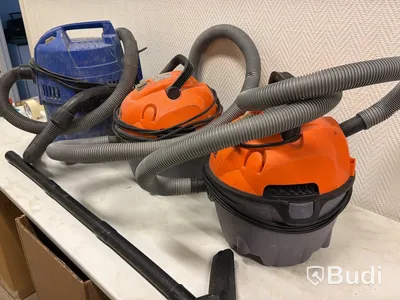 3 st Grovdammsugare