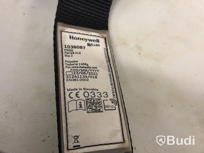 2 st fallskyddselar Honeywell