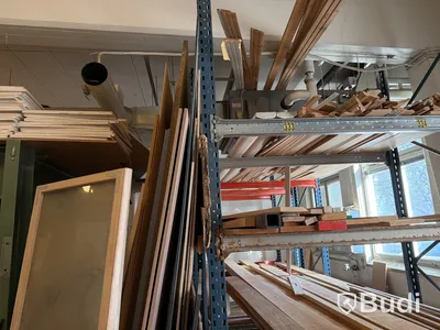 Pallställ inkl. Virke