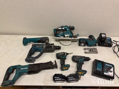 Maskinpaket Makita 7 st