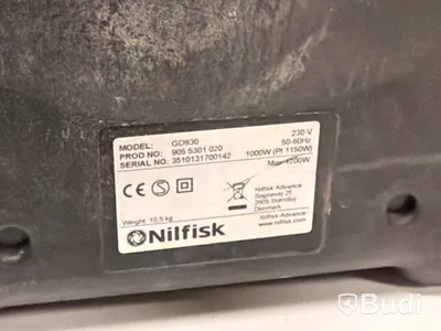 2 st Nilfisk dammsugare
