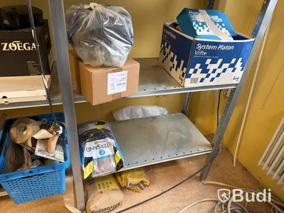 Byggprodukter, hyllor m.m. Stort Parti