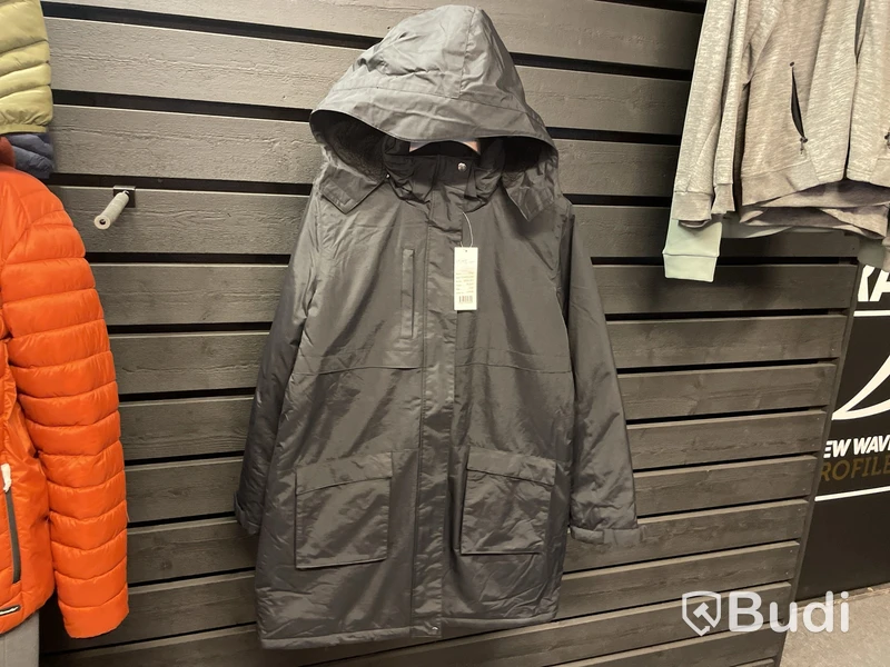 Vadderad damparkas stl. XL/42 Lindy, Clique, svart, nypris 1700 kr