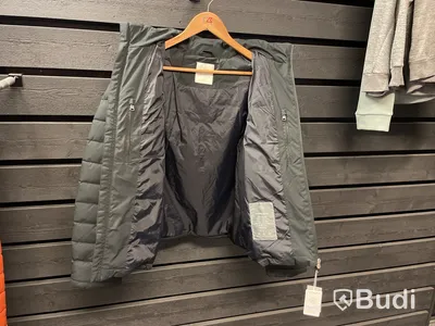 Jacka stl. M, Berkely Delano , grågrön, avtagbar huva, nypris 2200 kr