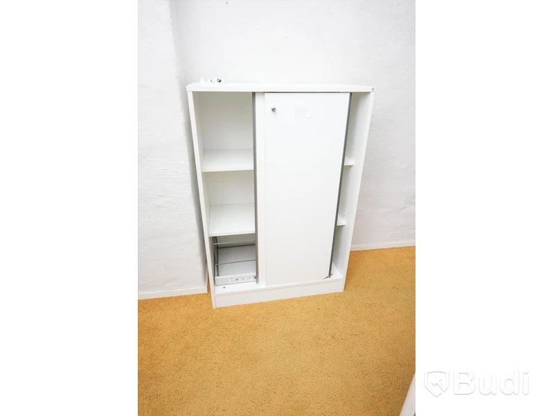 Skåp med skjutdörrar 81x43x119 cm