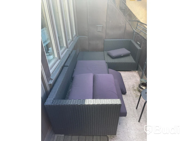 Utemöbler/soffor totalt 4 sektioner, Mått 77x77x28cm styck