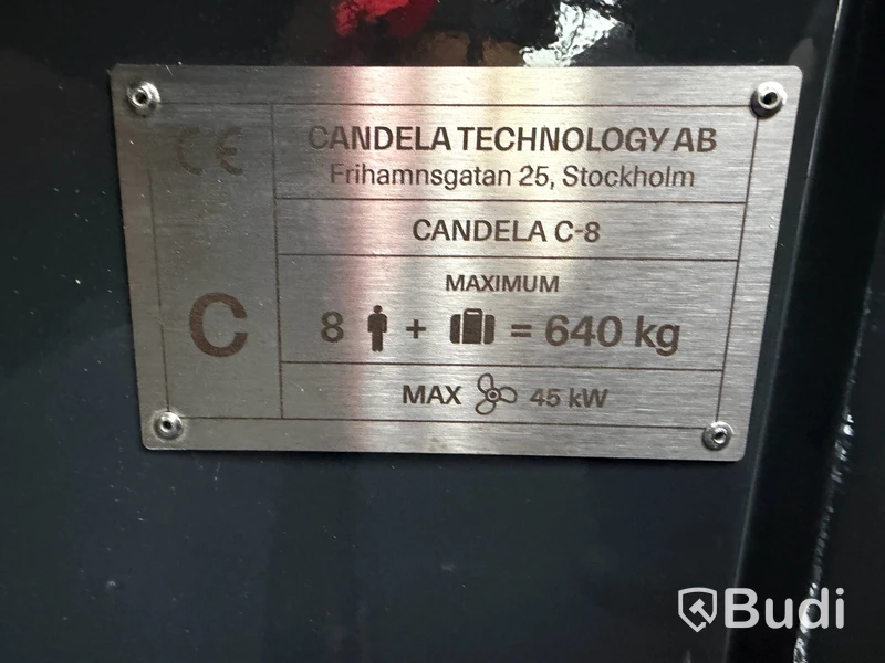 Daycruiser Candela C-8 -2023 | Elektrisk Hydrofoilbåt | Demobåt