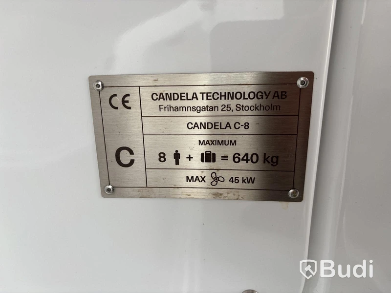Daycruiser Candela C-8 S20 DC -2023 | Elektrisk Hydrofoilbåt | Demobåt