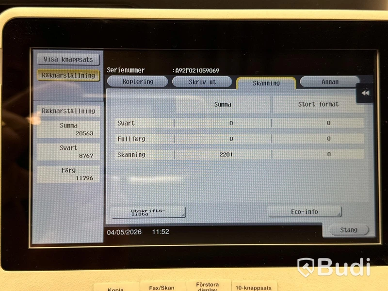 Skrivare, kopiator, scanner, Konica Minolta Bizhub C3351