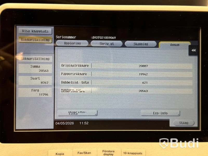 Skrivare, kopiator, scanner, Konica Minolta Bizhub C3351