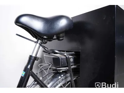Elektrisk lådcykel med tak, Cargo Bike. Använts som glasskiosk.