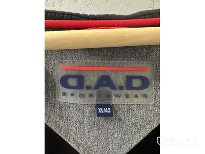 Damjacka, stl. XL/42, D.A.D. Sportswear, grå (anthracite).