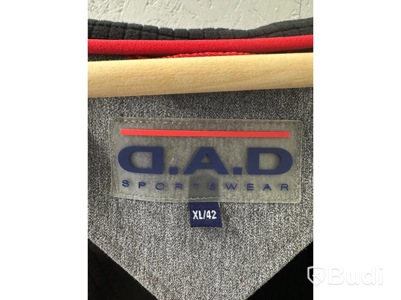 Damjacka, stl. XL/42, D.A.D. Sportswear, grå (anthracite).