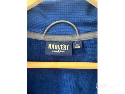 Dam-fleece, stl. M, James Harvest Sportswear, blå.