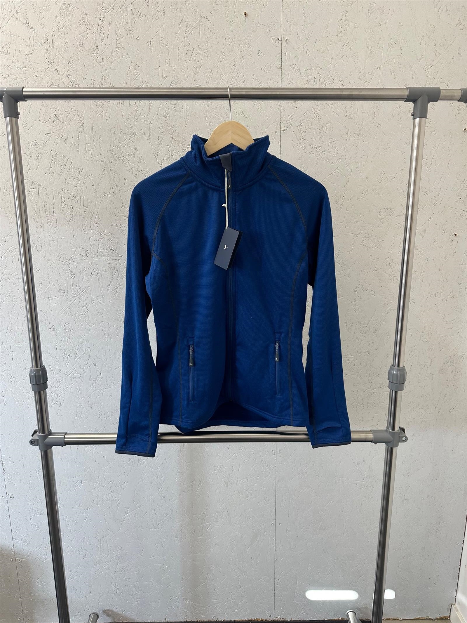 Dam-fleece, stl. M, James Harvest Sportswear, blå.