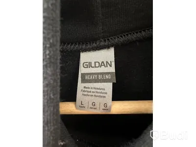 2st. Hoodies, barn-stl. L, Gildan, svart