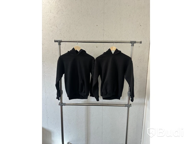 2st. Hoodies, barn-stl. L, Gildan, svart
