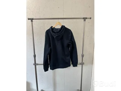 Hoody, stl. L, Clique, dark navy. & (NY) Dambyxor, stl. L, Cutter & Buck, dark navy.