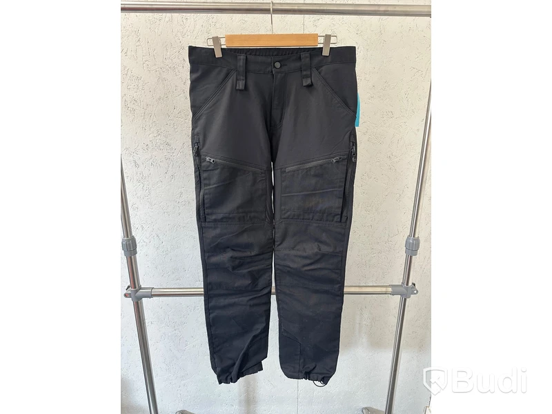 Hoodie, stl. M, Clique, svart. & (NY) Vandrarbyxor, stl. M, Gesto Workwear, svart.
