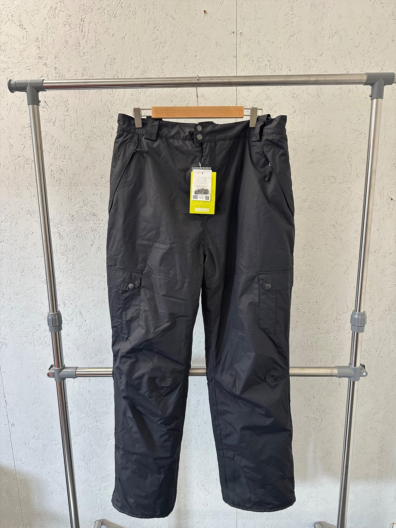 Täckbyxor, stl. 46, Matterhorn, svart.