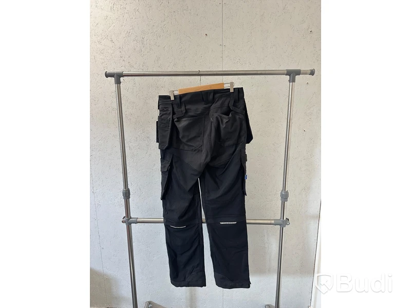 Arbetsbyxor, stl. C52/L, Projob, svart. & (NY) Zip-hoody, stl. L, Jack & Jones, svart.