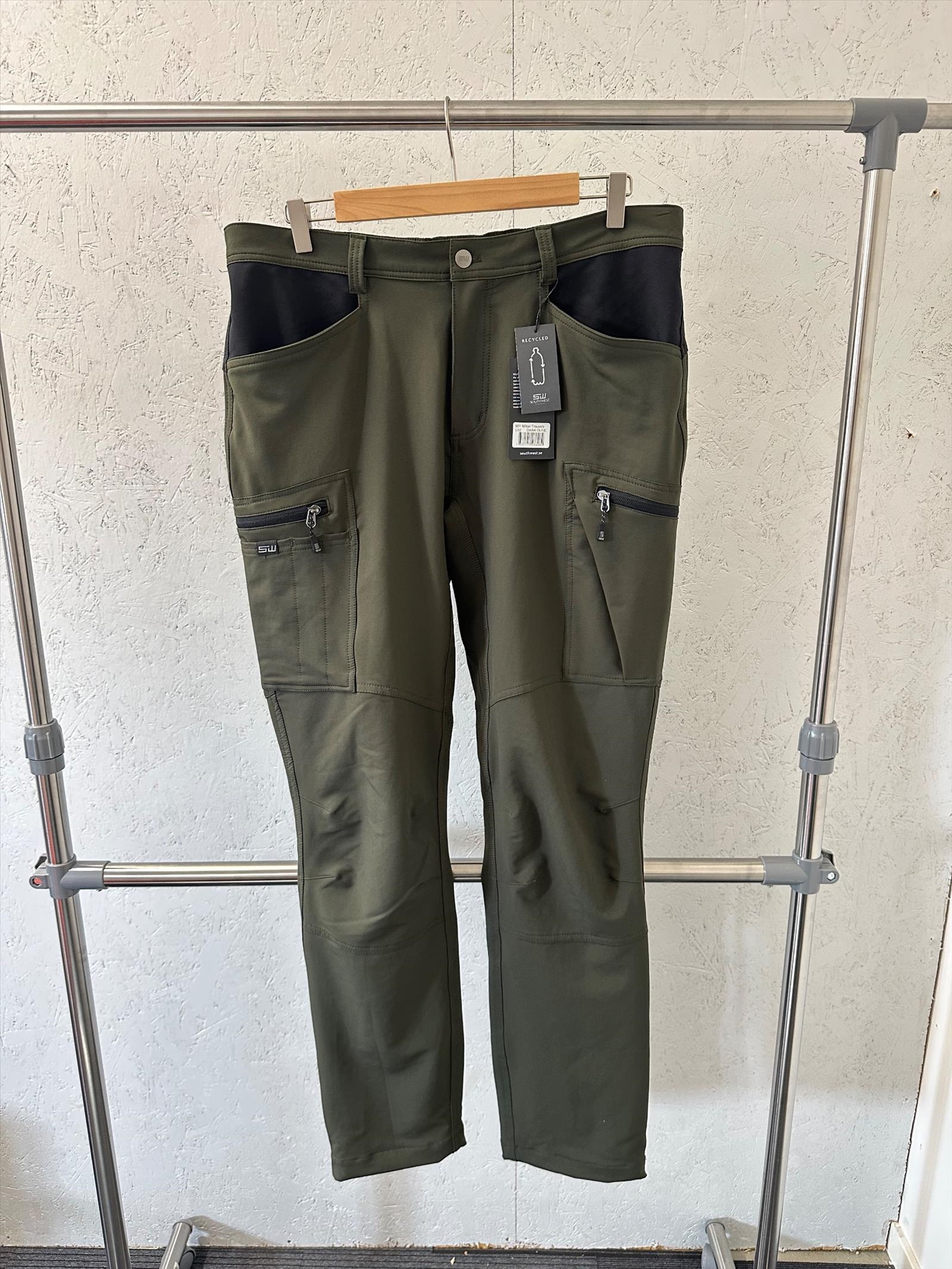 Byxa, stl. C52/L, Southwest, olivgrön.
