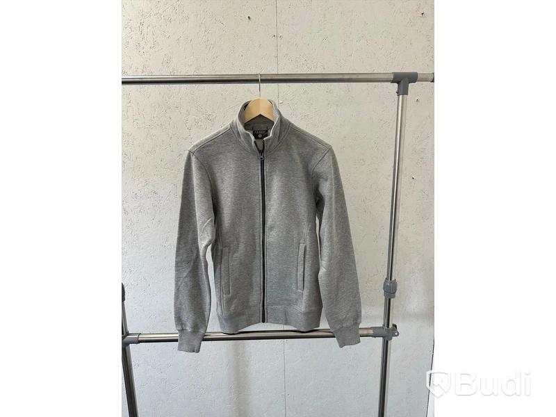 2 st. Zip-hoodies, stl. XL & stl. XS, Clique, grey melange.