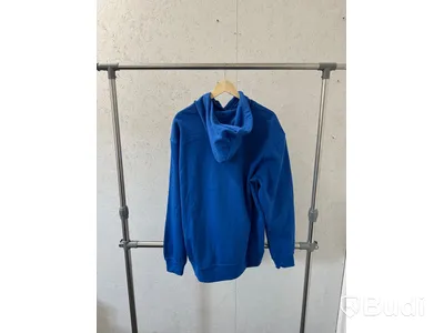 Hoodie, stl. XL, Clique, royal blue.