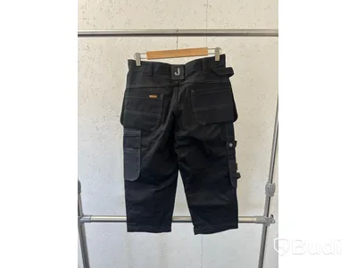Herr-arbetsshorts, stl. C46/S, Jobman, svart.